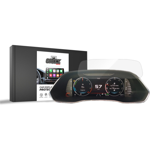 Hurtownia GrizzGlass - 5904063594993 - GRZ7719 - Folia ceramiczna GrizzGlass CarDisplay Protection do Skoda Kodiaq Virtual Cockpit 10,25" 2021 - B2B homescreen