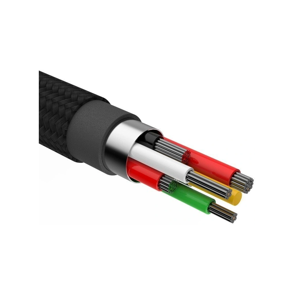 Hurtownia GSM - Kabel Lightning Baseus z podświetlanym złączem 1m (czarny) - BSU590BLK - {ean13} - Hurt