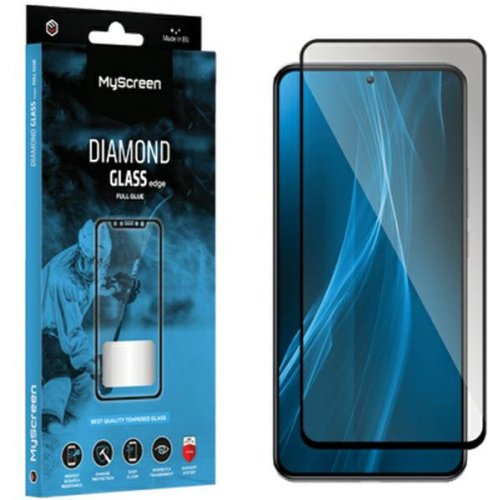 MyScreenProtector Distributor - 5904433225700 - MSRN461 - MyScreen Diamond Glass Edge Full Glue Motorola Moto G14 4G / G34 / G54 5G black - B2B homescreen