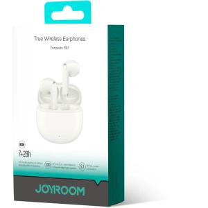 Hurtownia GSM - Bezdrátová in-ear sluchátka Joyroom Funpods Series JR-FB1 TWS Bluetooth 5.3 béžová - JYR949 - {ean13} - Hurt
