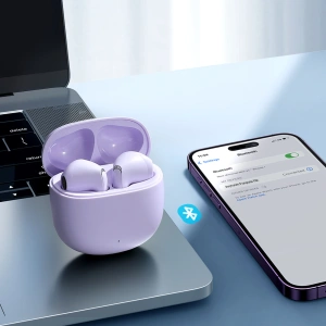 Hurtownia GSM - Bezdrátová sluchátka do uší Joyroom Funpods Series JR-FB1 TWS Bluetooth 5.3 fialová - JYR950 - {ean13} - Hurt
