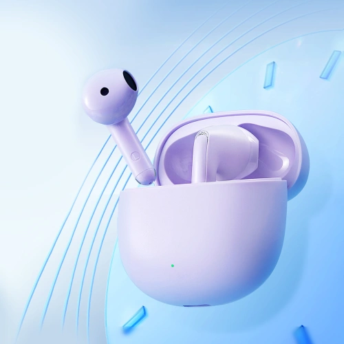 Słuchawki bezprzewodowe douszne Joyroom Funpods Series JR-FB1 TWS Bluetooth 5.3 fioletowe