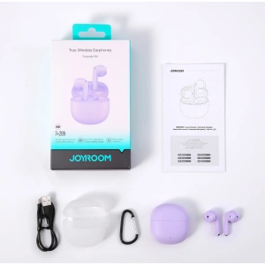 Hurtownia GSM - Bezdrátová sluchátka do uší Joyroom Funpods Series JR-FB1 TWS Bluetooth 5.3 fialová - JYR950 - {ean13} - Hurt