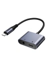 Joyroom SY-L01 DAC adapter 2in1 Lightning / Lightning, mini jack 3.5mm black