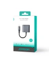 Wholesale Joyroom SY-L01 DAC adapter 2in1 Lightning / Lightning, mini jack 3.5mm black - JYR951 - {ean13} - Hurt