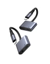 Wholesale Joyroom SY-L01 DAC adapter 2in1 Lightning / Lightning, mini jack 3.5mm black - JYR951 - {ean13} - Hurt