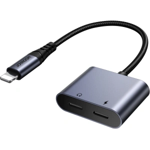 Wholesale Joyroom SY-L02 DAC adapter 2in1 Lightning / 2xLightning black - JYR952 - {ean13} - Hurt