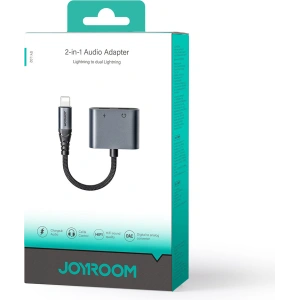 Wholesale Joyroom SY-L02 DAC adapter 2in1 Lightning / 2xLightning black - JYR952 - {ean13} - Hurt