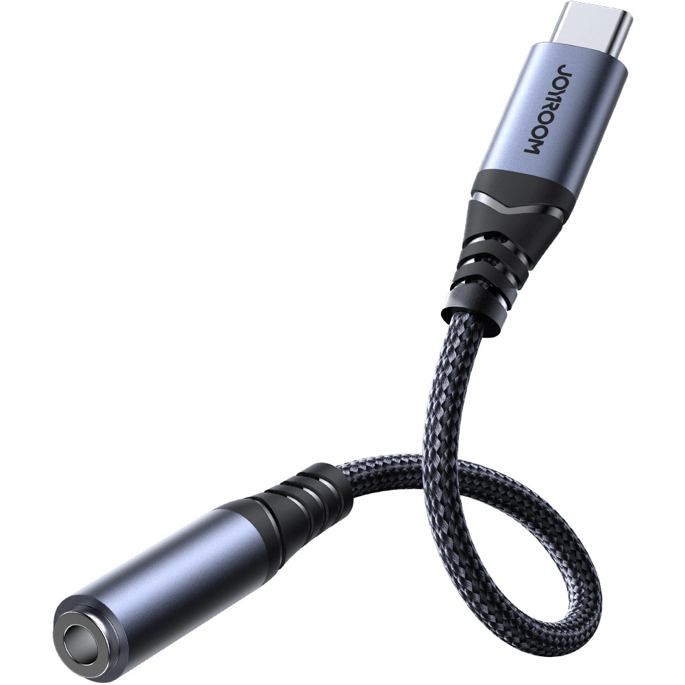 Hurtownia GSM - Adapter DAC Joyroom SY-C01 USB-C / mini jack 3.5mm schwarz - JYR953 - {ean13} - Hurt