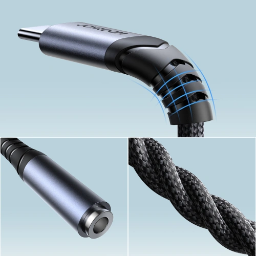 Adapter DAC Joyroom SY-C01 USB-C / mini jack 3.5mm czarny