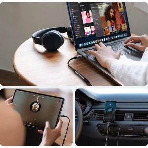 Hurtownia GSM - DAC adapter Joyroom SY-C01 USB-C / mini jack 3.5mm fekete - JYR953 - {ean13} - Hurt