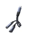 Hurtownia GSM - Adaptér DAC 2w1 Joyroom SY-C02 USB-C / USB-C, mini jack 3.5mm černý - JYR954 - {ean13} - Hurt