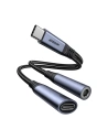 Hurtownia GSM - Adaptér DAC 2w1 Joyroom SY-C02 USB-C / USB-C, mini jack 3.5mm černý - JYR954 - {ean13} - Hurt