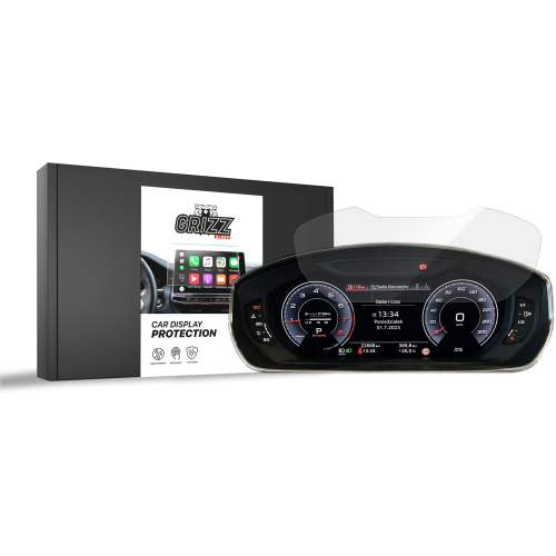 Hurtownia GrizzGlass - 5904063595112 - GRZ7731 - Folia ceramiczna GrizzGlass CarDisplay Protection do Audi A8 Virtual Cockpit 10,25" 2021 - B2B homescreen