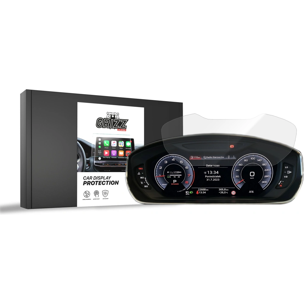 Hurtownia GSM - Folia ceramiczna GrizzGlass CarDisplay Protection do Audi A8 Virtual Cockpit 10,25" 2021 - GRZ7731 - {ean13} - Hurt