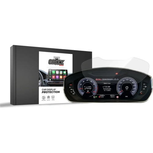 Folia ceramiczna GrizzGlass CarDisplay Protection do Audi Q3 Virtual Cockpit 10,25" 2020-2025