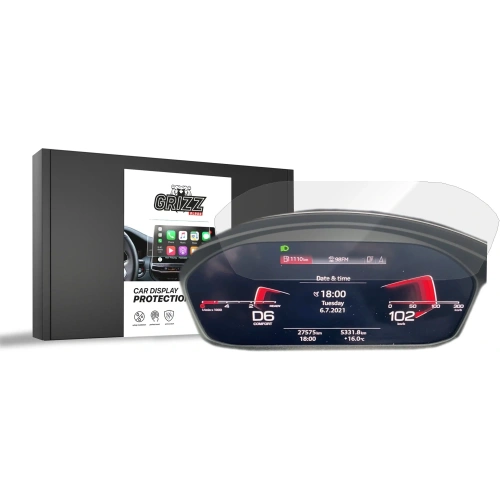 Folia ceramiczna GrizzGlass CarDisplay Protection do Audi Q5 FY Virtual Cockpit Plus 12,3" 2020-2024