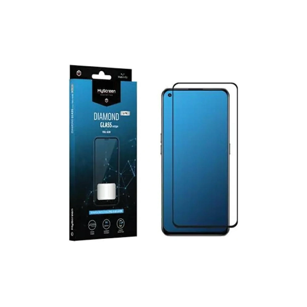 Hurtownia GSM - Sticlă securizată MyScreen Diamond Glass Edge Lite Full Glue Realme GT 5G / GT Neo / GT ME negru/black - MSRN471 - {ean13} - Hurt
