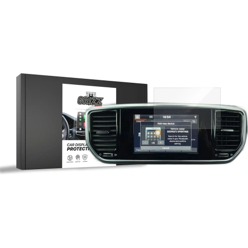 Folia ceramiczna GrizzGlass CarDisplay Protection do Kia Sportage 4 7" 2018-2021