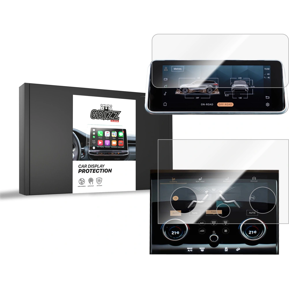 Hurtownia GSM - Fólie keramická GrizzGlass CarDisplay Protection pro Range Rover Evoque 2019-2023 [2w1] - GRZ7770 - {ean13} - Hurt
