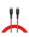 USB-C PD Cable BlitzWolf BW-TC17 PD3.0 QC4.0 0.9m Red