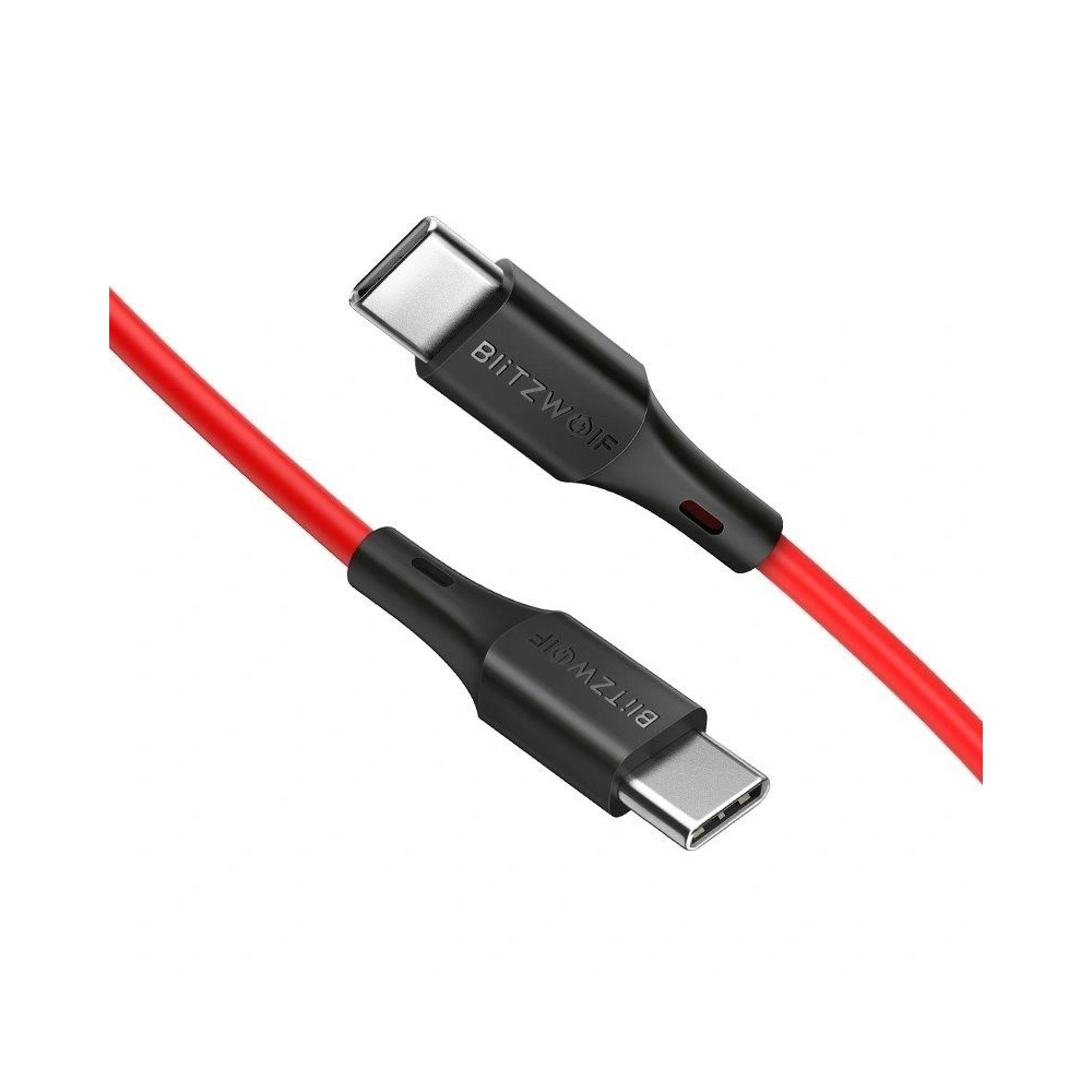 Wholesale USB-C PD Cable BlitzWolf BW-TC17 PD3.0 QC4.0 0.9m Red - BLZ134RED - {ean13} - Hurt