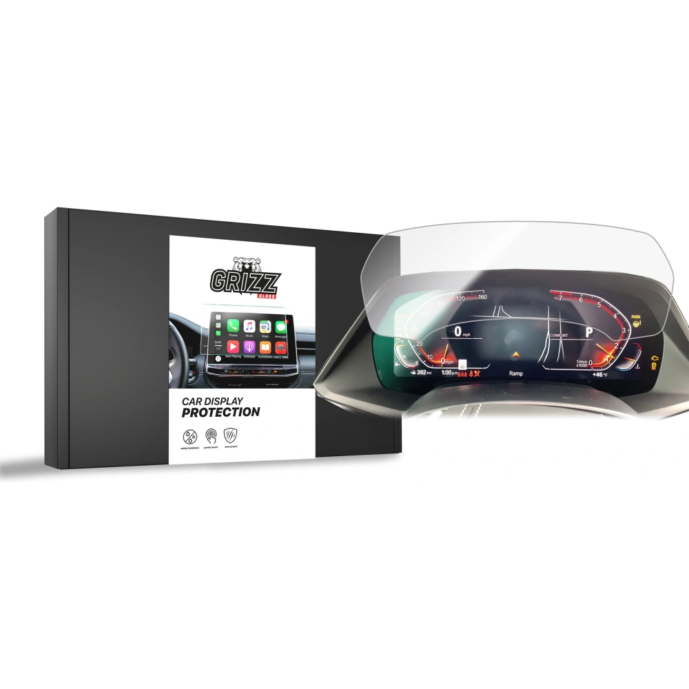 Folia ceramiczna GrizzGlass CarDisplay Protection do BMW 3 G20 Live Cockpit 12,3" 2018-2023