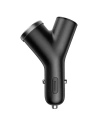 Wholesale Car Charger Baseus Y Type 2xUSB 3,4A 40W Black - BSU594BLK - {ean13} - Hurt