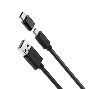 Cable Micro USB + USB-C BlitzWolf BW-MT1 2A 1,5m
