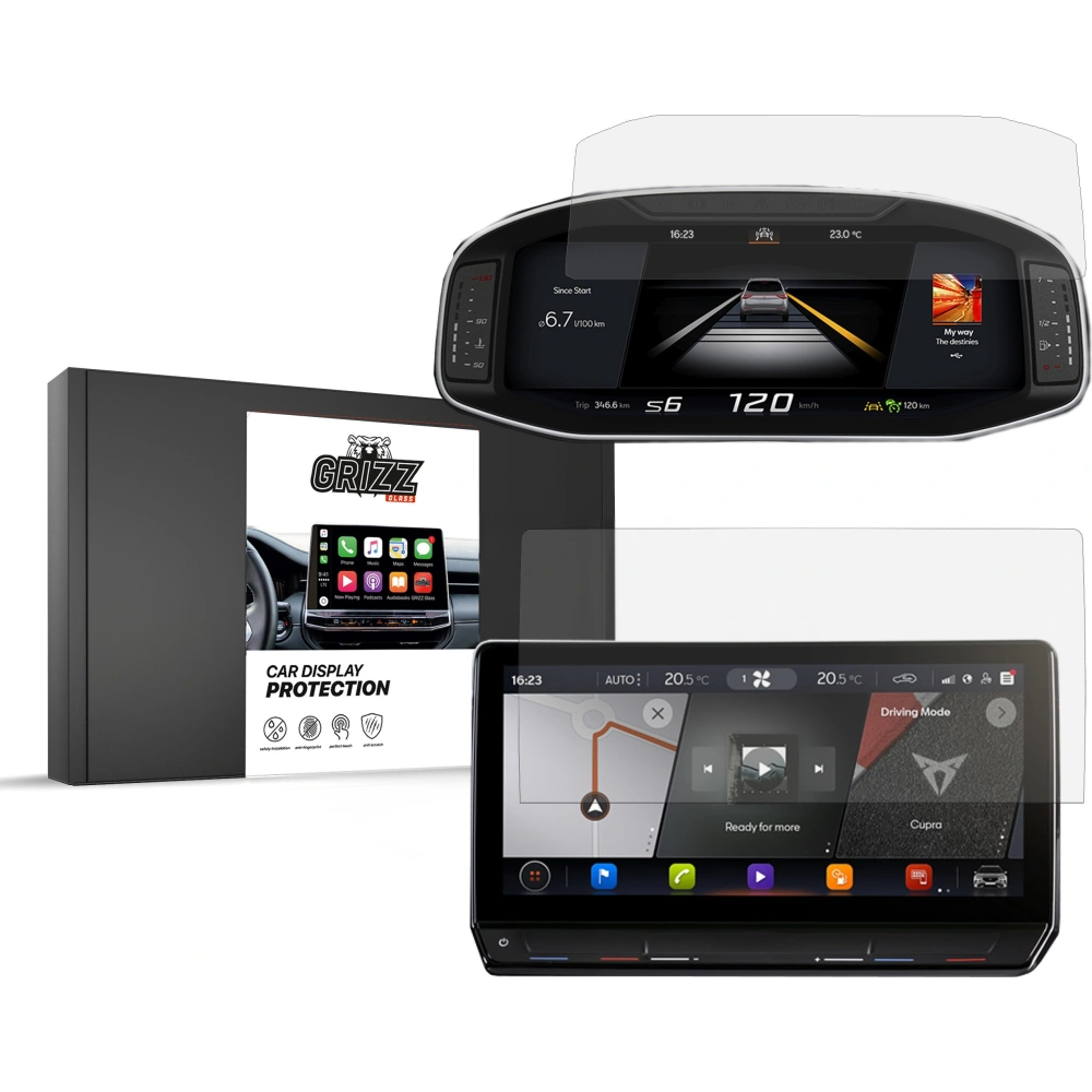 Hurtownia GSM - Fólie keramická GrizzGlass CarDisplay Protection pro Cupra Formentor 12" 2020 [2w1] - GRZ7828 - {ean13} - Hurt