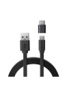 Kabel Micro USB + adapter USB-C BlitzWolf BW-MT2 2A 1m