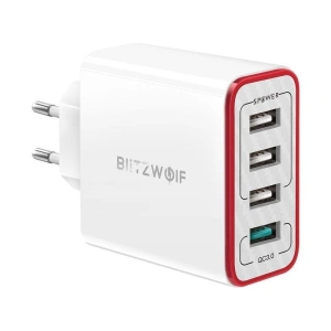 Wall Charger Blitzwolf BW-PL5 4x USB QC3.0 30W