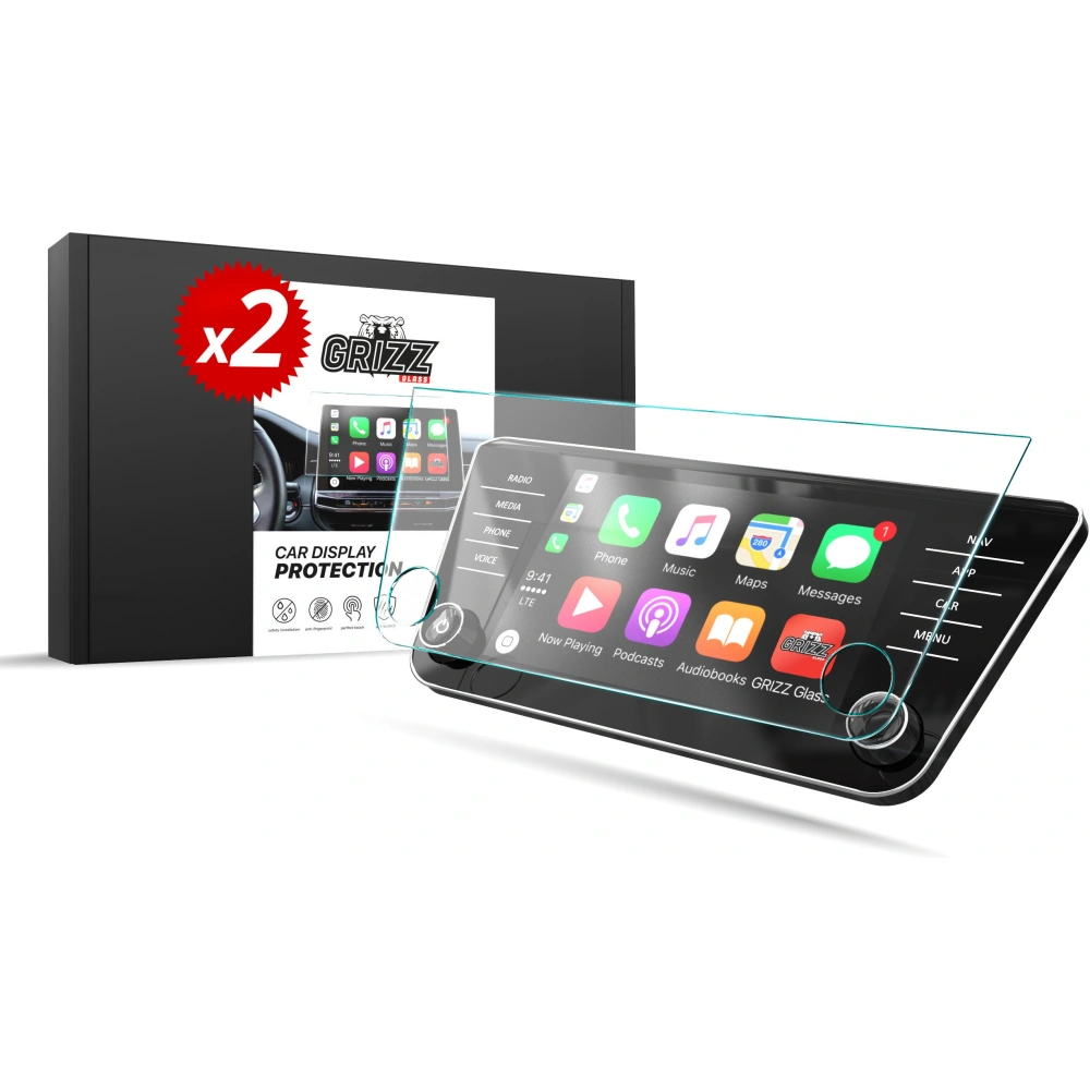 Hurtownia GSM - Folia ceramiczna GrizzGlass CarDisplay Protection do Skoda Superb 3 8" Amundsen/Bolero [2w1] - GRZ7866 - {ean13} - Hurt
