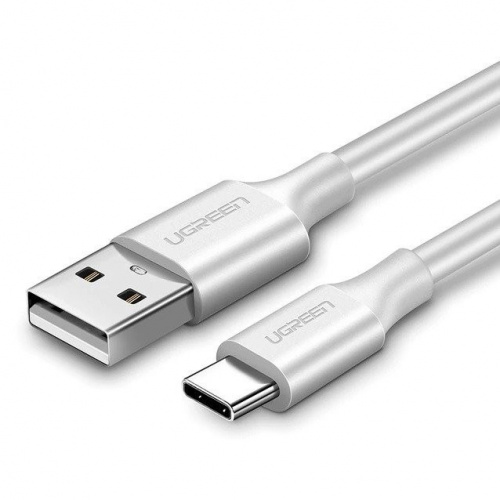 Ugreen Distributor - 6957303861194 - UGR138WHT - Nickel Plated USB-C Cable UGREEN 0,25m White - B2B homescreen