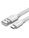 Nickel Plated USB-C Cable UGREEN 0,25m White