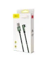 Hurtownia GSM - Kabel unghiular Lightning USB Baseus Camouflage 2,4A 1m (verde) - BSU597GRN - {ean13} - Hurt
