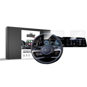 Hurtownia GSM - Fólie keramická GrizzGlass CarDisplay Protection pro Hyundai Elantra CN7 8" [2w1] - GRZ7903 - {ean13} - Hurt