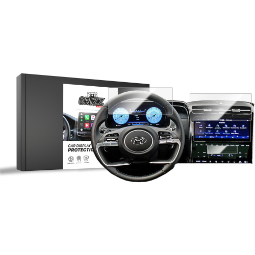 GrizzGlass Distributor - 5906146404083 - GRZ7910 - Ceramic GrizzGlass CarDisplay Protection Hyundai Tucson 10.25" [3 PACK] - B2B homescreen