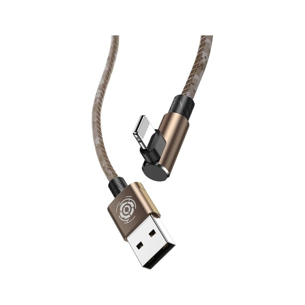 Hurtownia GSM - Cablul unghiular Lightning USB Baseus Camouflage 1,5A 2m (brun) - BSU601BR - {ean13} - Hurt