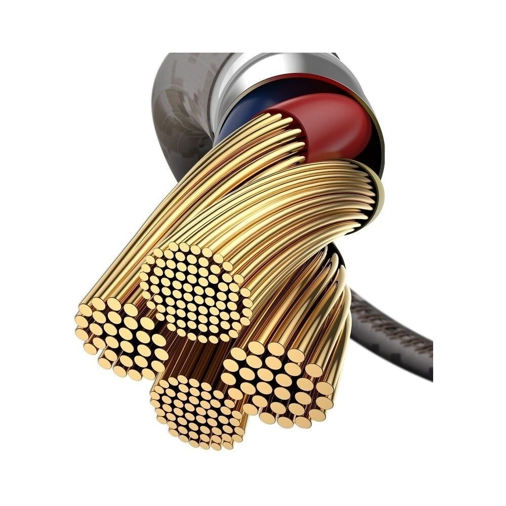 Wholesale Baseus Camouflage Lightning USB Angle Cable 1,5A 2m Brown - BSU601BR - {ean13} - Hurt