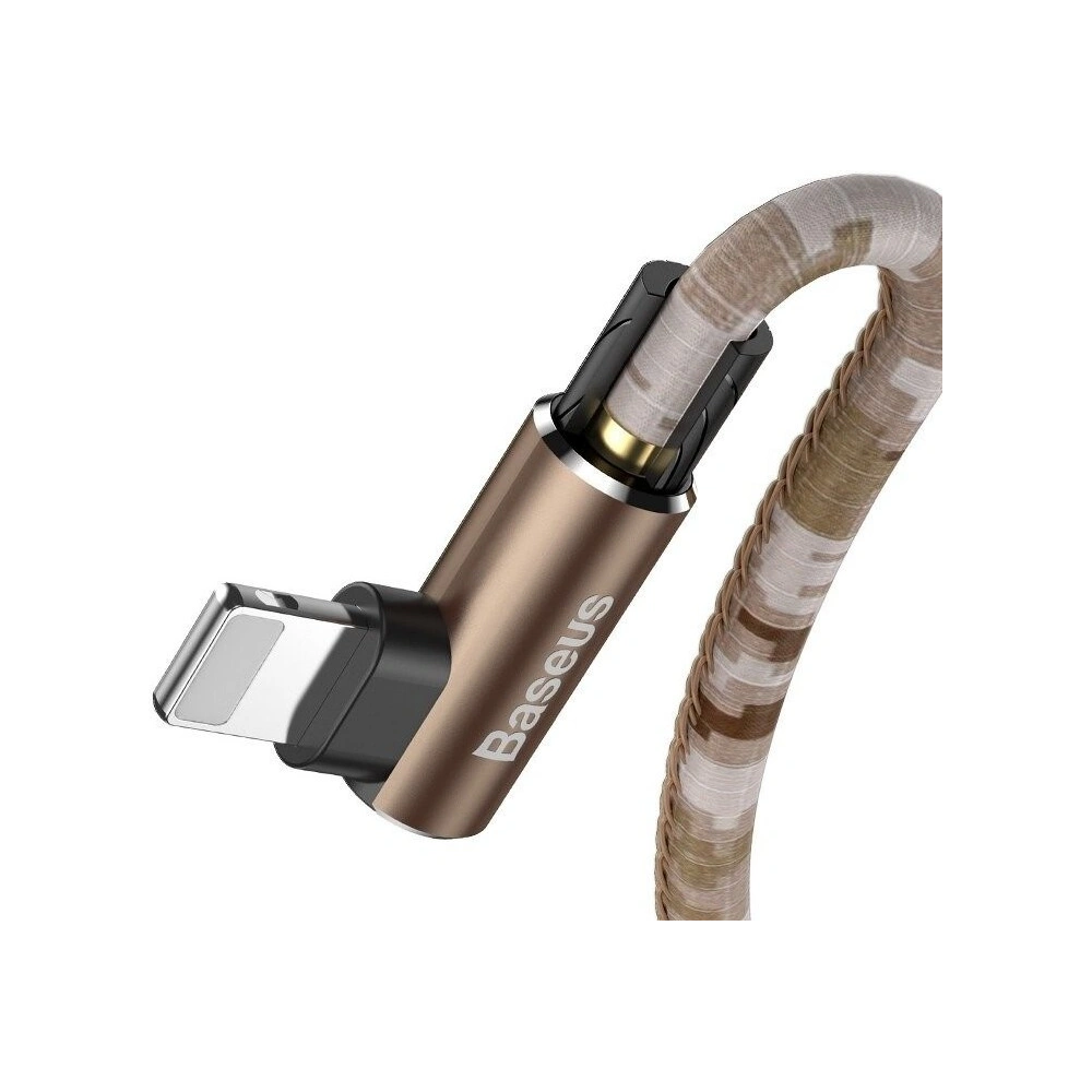 Hurtownia GSM - Cablul unghiular Lightning USB Baseus Camouflage 1,5A 2m (brun) - BSU601BR - {ean13} - Hurt