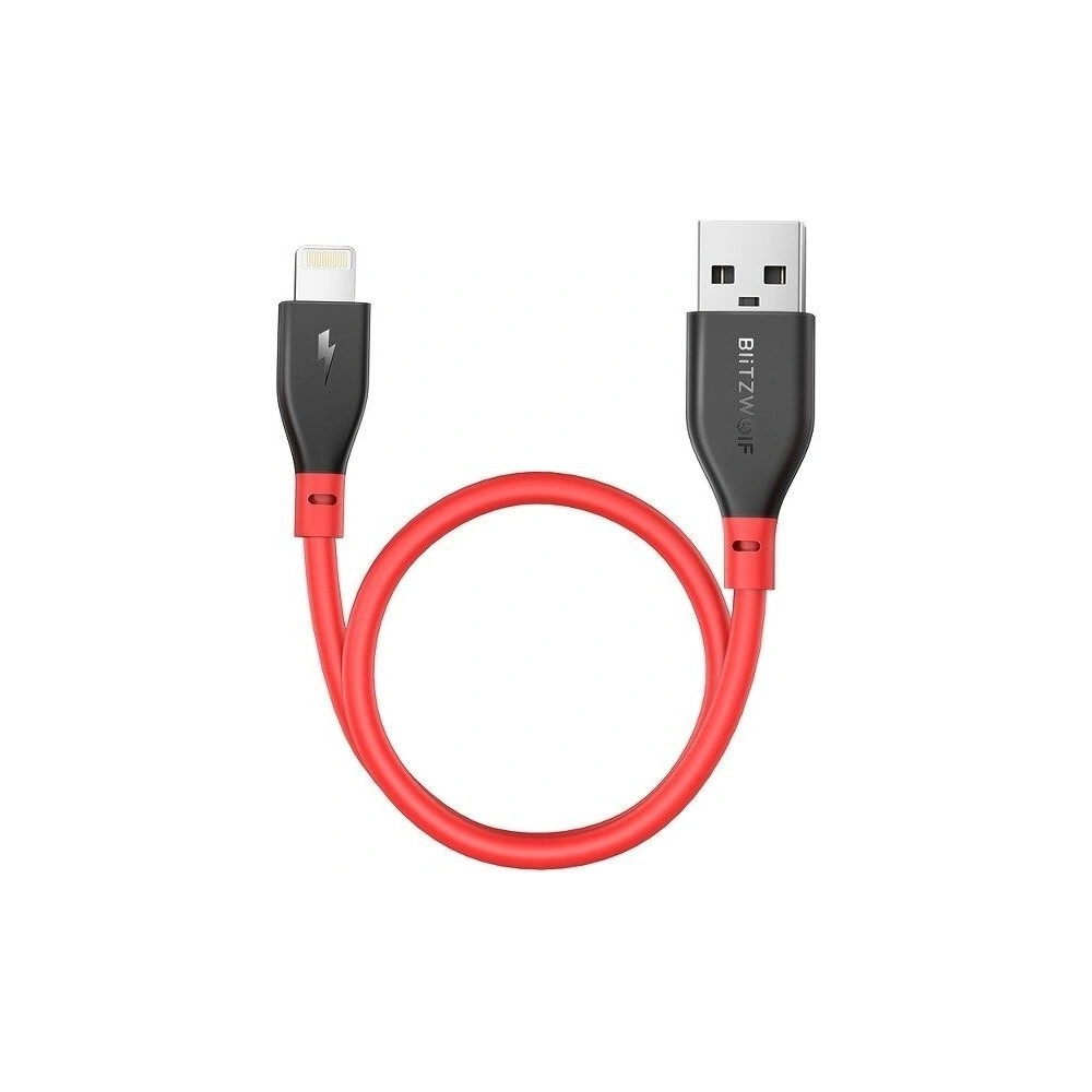 Wholesale Lightning Cable BlitzWolf BW-MF11 0.3m Red - BLZ143RED - {ean13} - Hurt