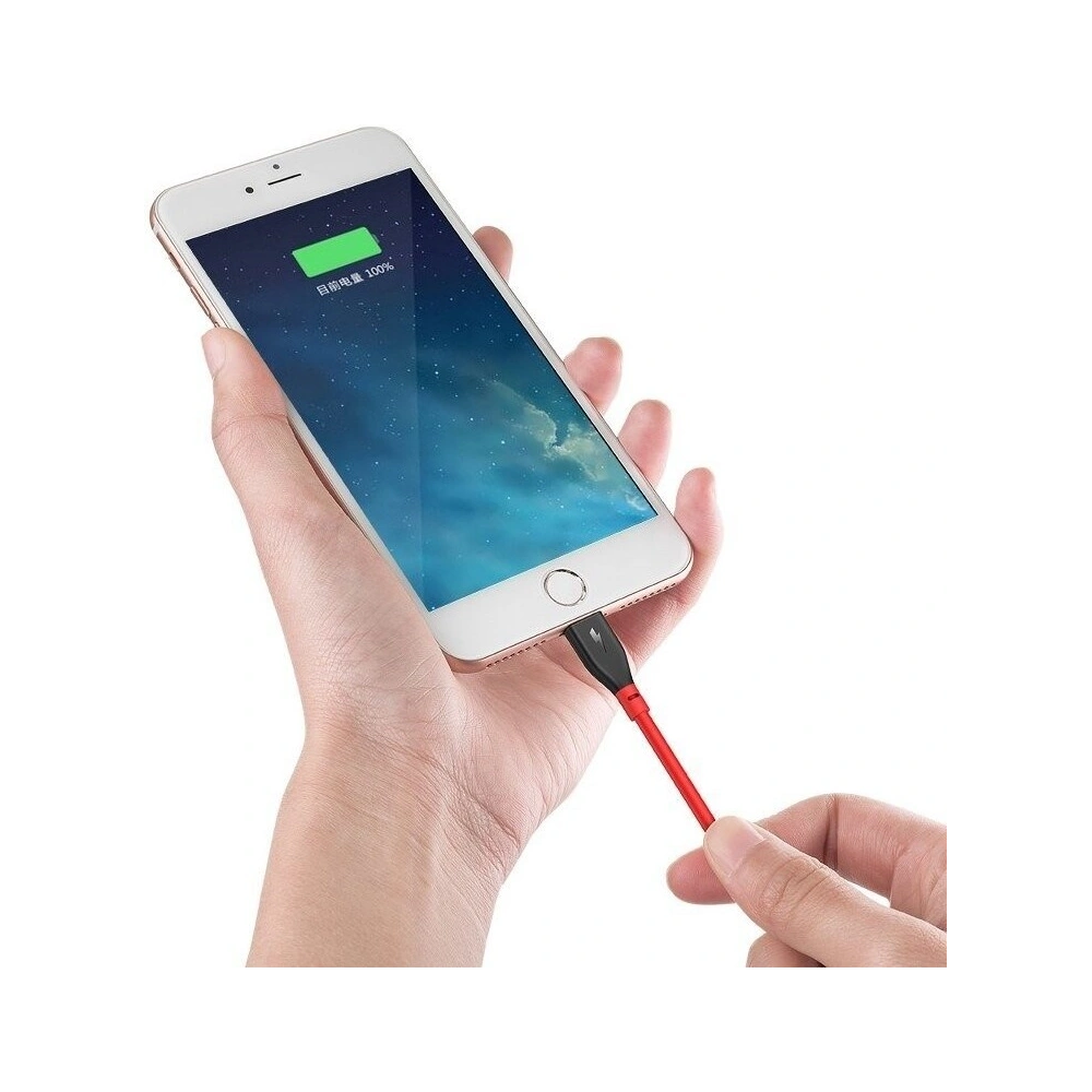 Hurtownia GSM - Kabel Lightning BlitzWolf BW-MF11 0.91m (czerwony) - BLZ144RED - {ean13} - Hurt