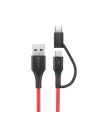 Hurtownia GSM - Kabel Micro USB + adapter USB-C BlitzWolf BW-MT3 3A 0,91m - BLZ145 - {ean13} - Hurt