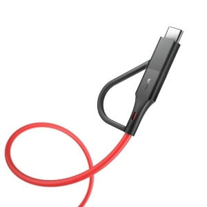 Hurtownia GSM - Cablu Micro USB + adaptor USB-C BlitzWolf BW-MT3 3A 0,91m - BLZ145 - {ean13} - Hurt