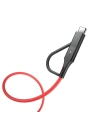 Hurtownia GSM - Kabel Micro USB + adapter USB-C BlitzWolf BW-MT3 3A 0,91m - BLZ145 - {ean13} - Hurt