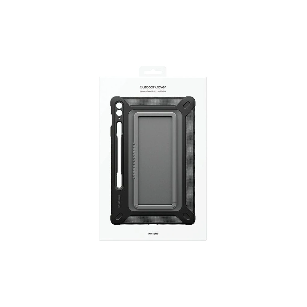 Hurtownia GSM - Etui Samsung EF-RX610CBEGWW Samsung Galaxy Tab S9 FE+ Plus Outdoor Cover černý/black - SMG992 - {ean13} - Hurt