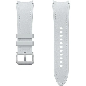 Hurtownia GSM - Pasek Hybrid Eco-Leather Band Samsung ET-SHR95SSEGEU Galaxy Watch6 20mm S / M argintiu/silver - SMG1000 - {ean13} - Hurt
