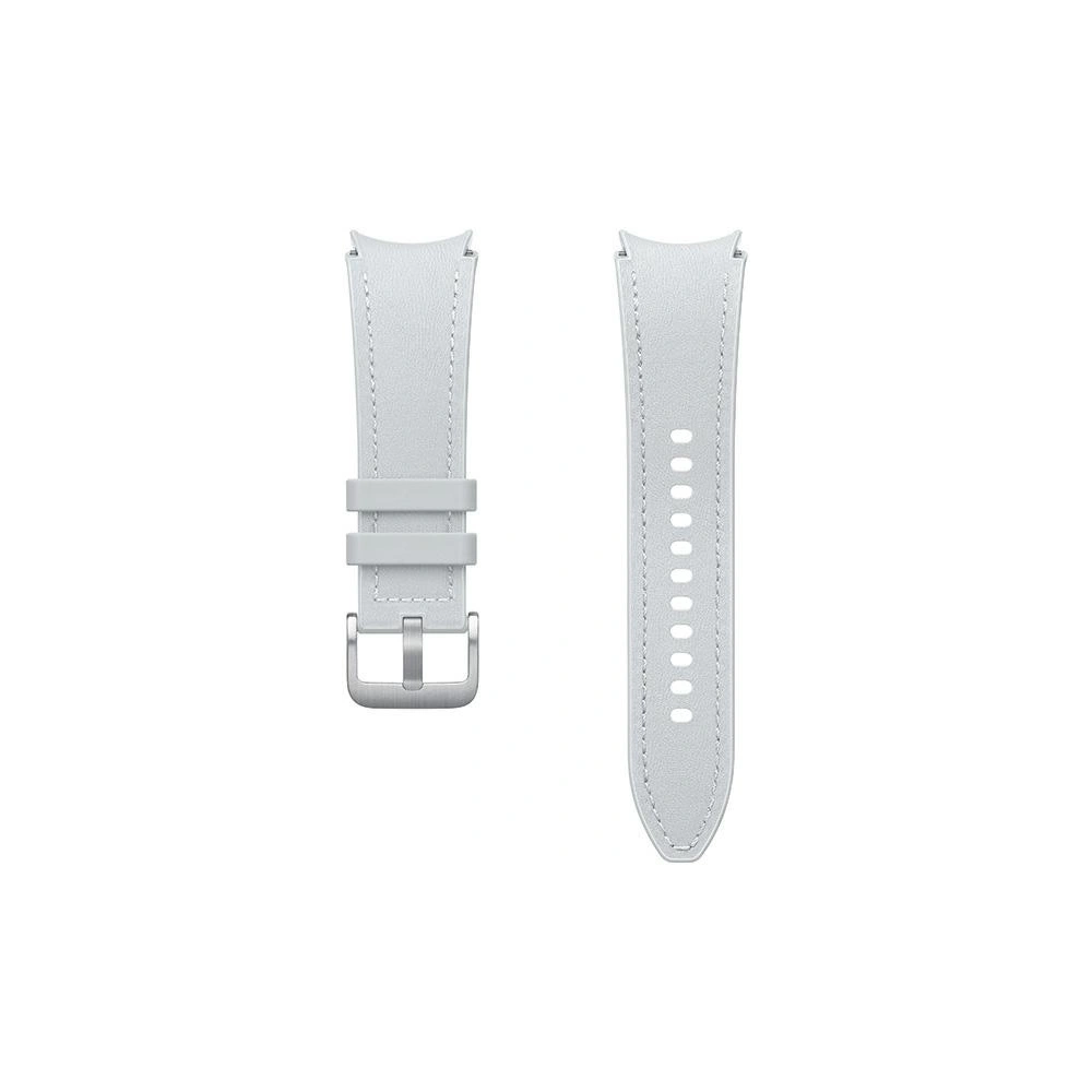 Hurtownia GSM - Hybrid Eco-Leather Szíj Samsung ET-SHR95SSEGEU Galaxy Watch6 20mm S / M ezüst/silver - SMG1000 - {ean13} - Hurt