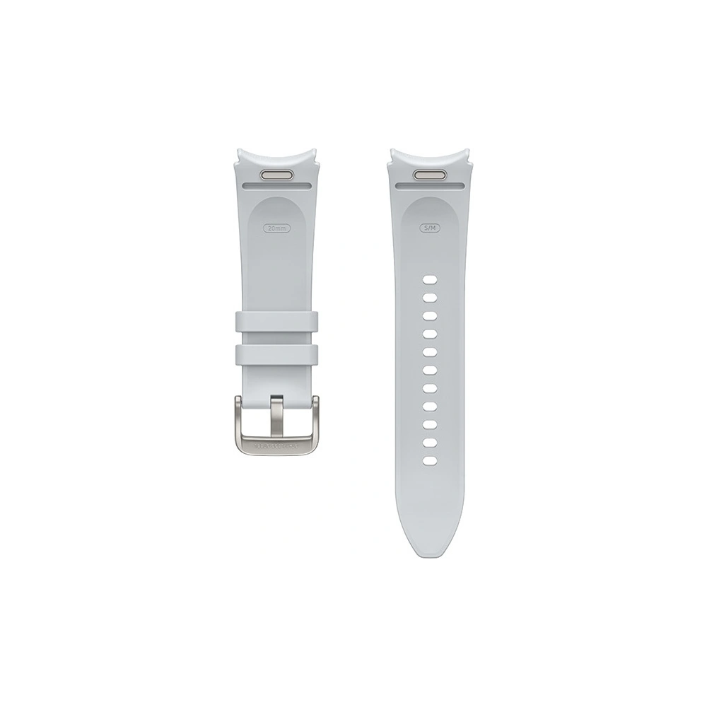 Hurtownia GSM - Hybrid Eco-Leather Szíj Samsung ET-SHR95SSEGEU Galaxy Watch6 20mm S / M ezüst/silver - SMG1000 - {ean13} - Hurt